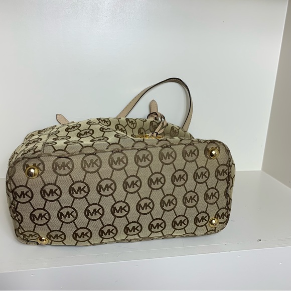 Michael Kors Jet Set EW Signature Tote Monogram Jacquard - Picture 5 of 8